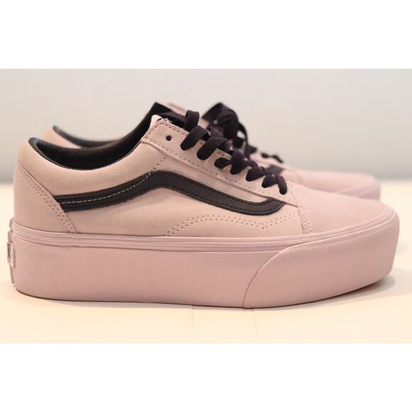 Vans Old Skool Stackform Suede Lavender Sz 8 - Picture 1 of 5